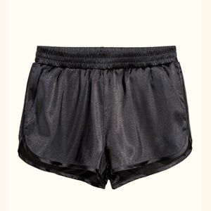 Divided Satin Womens Shorts